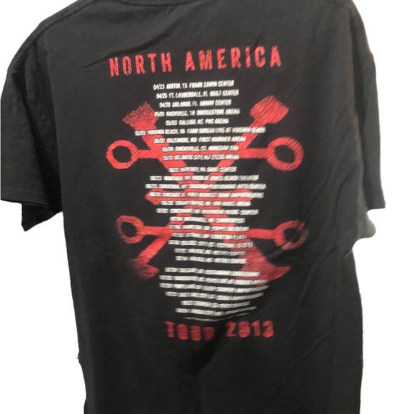 Rush double sided concert tee Clockwork Angels Tour 2013 Med - Picture 2 of 10